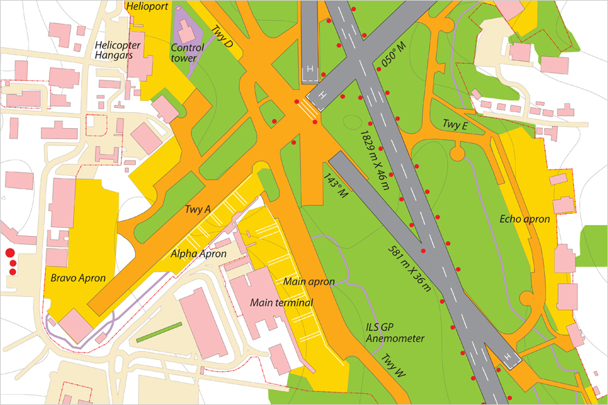 Airport surveys and mapping